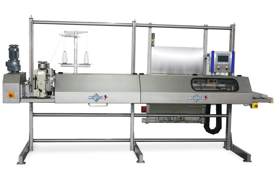 Verschweißen im Durchlaufverfahren für offene Kunststoffsäcke