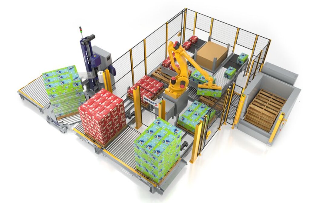 Conventional vs Robotic Palletizing | Meypack
